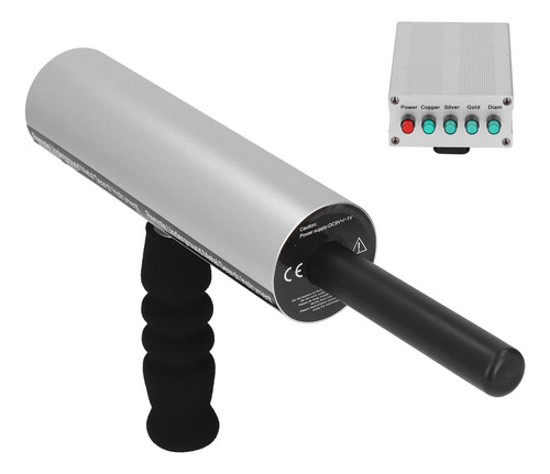 Detector De Metales, Aluminio, Plata, 14 M De Profundidad, 8