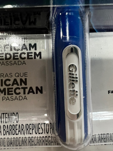 Máquina De Afeitar Recargable Gillette Mach3 Cuerpo 1unidad
