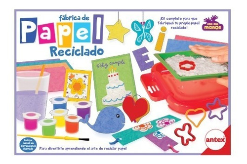 Fábrica De Papel Reciclado Manualidades Con Papel Juego Edu