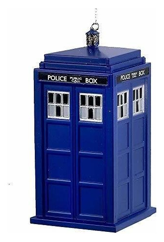 Adornos Navidad Kurt S. Adler Yamdw1131t Doctor Who Tardis A