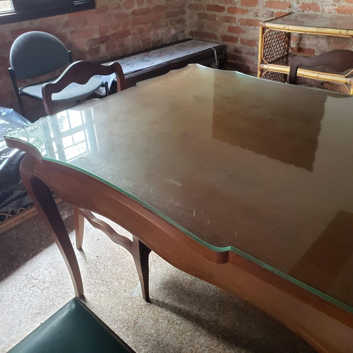 Juego De Comedor - Caoba - 10 Puestos - Mueble - Vintage (Usado)