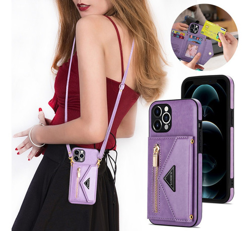 Funda Para iPhone Carasa Celular Protectora Case Tipo Bolso