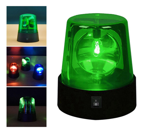 Luces De Advertencia De Baliza Estroboscópica Verde