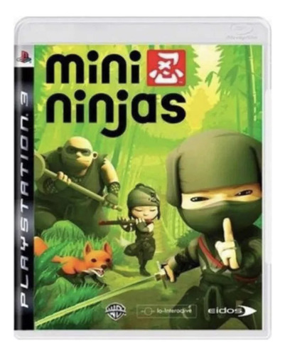 Mini Ninjas Aventura Game Ps3 Fisico Edition Raridade Eidos