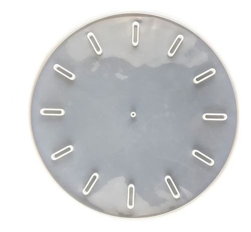Moldes De Relógio Criativos Molde A-32,4cm Cinzento