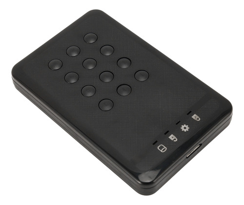 Disco Duro Externo Encriptado Portátil Usb 3.0 De 2,5 Pulgad