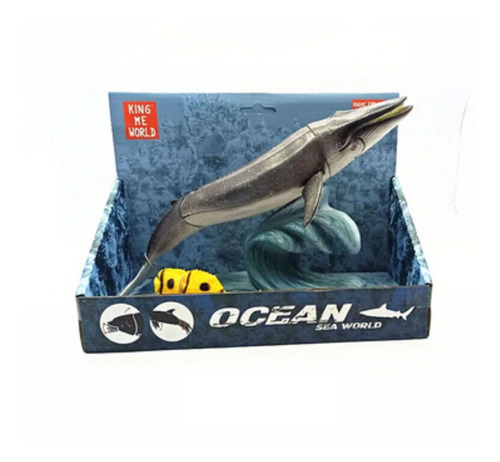 Animal Ocean Sea World 99567 Playset 24cm Ballena Azul 