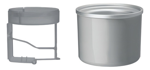 Máquina de sorvete programável Cuisinart ICE-70p1 2l cinza