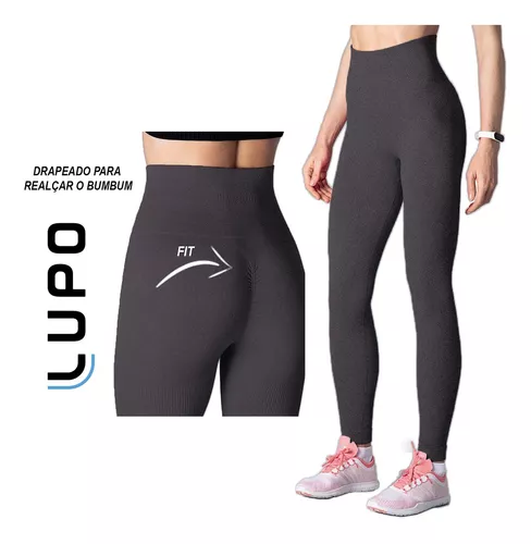 Calça Legging Academia alta compressão Lupo Sport - Aluxe Tecidos e  Confecções