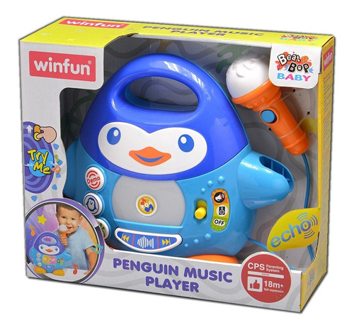 Brinquedo Infantil Pinguim Musical Original Da Winfun 2514