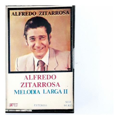 Casete Alfredo Zitarrosa Melodia Larga   2 Oka  (Reacondicionado)