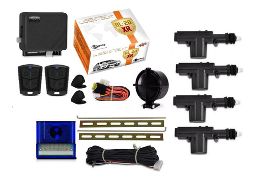Kit Trava Eletrica + Alarme Celta 2008 2009 2010 4 Portas