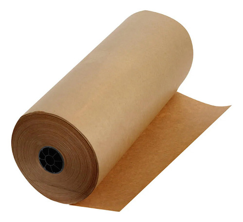 Papel Semi Kraft Para Proteção De Pisos Com 45cm X 50m Palha