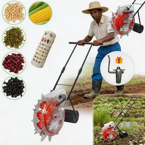 Plantadeira Manual Agricolas 12 Bicos Para Diversas Sementes