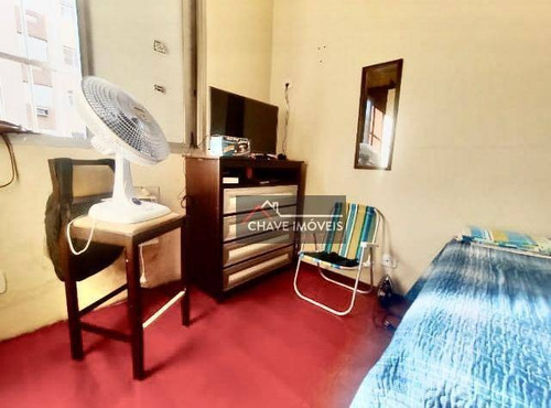 Apartamento Com 2 Dormitórios À Venda, 89 M² Por R$ 385.000,00 - Campo Grande - Santos/sp - Ap2943