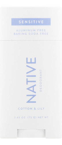 Desodorante Native Sensitive 72 Hour Odor Control 72ml