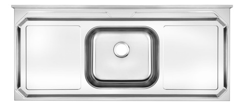 Pia Inox 1,40cm Lisa Infinity