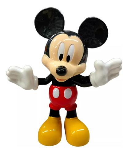 Mickey Mouse Figura Articulada De Plastico 16 Cms
