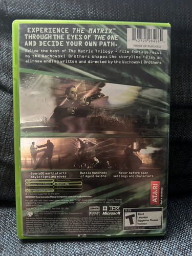 The Matrix Path Of Neo Xbox (Usado)