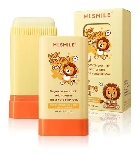 Barra De Cera Para El Cabello De Niños, Gel De Peinado Con P
