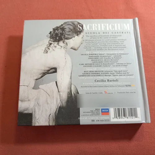 Cecilia Bartoli/sacrificium 1 Cd + 1 Cd Bonus Ed C Librob27 (Usado)