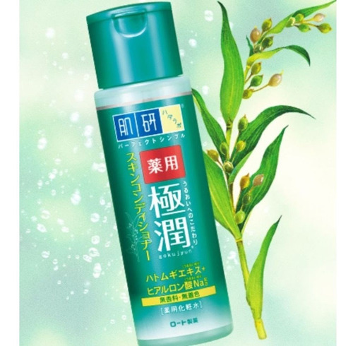 Hadalabo Gokujyun Medicated Acne Care Skin Conditioner 170ml Tipo de pele Todos,com acnes