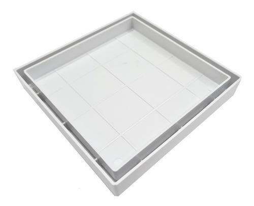 Ralo 15x15 Oculto Seca Piso/ Porcelanato Inteligente Cor BRANCO