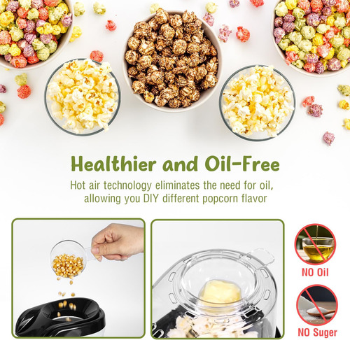 Zoetouch Máquina Para Hacer Palomitas De Maíz, Máquina Para