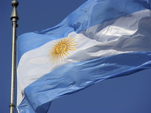 Bandera De Argentina Grande 