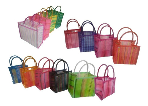 100 Bolsas Para Supermercado De Malla #30. Recuerdos Fiestas