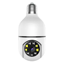 Comprar Camara Lampara Robotica Ptz 360º Wifi Seguridad Vigilancia
