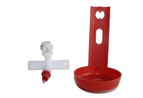 Imagen 2 de 10 de Bebedero Pollos Taza + T X 10un