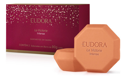 Eudora La Victorie Intense Sabonetes Em Barra 2x90g