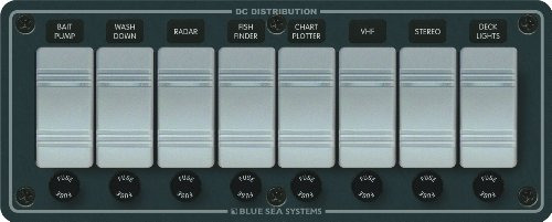 Panel 12v Dc - 8 Posiciones Blue Sea Systems