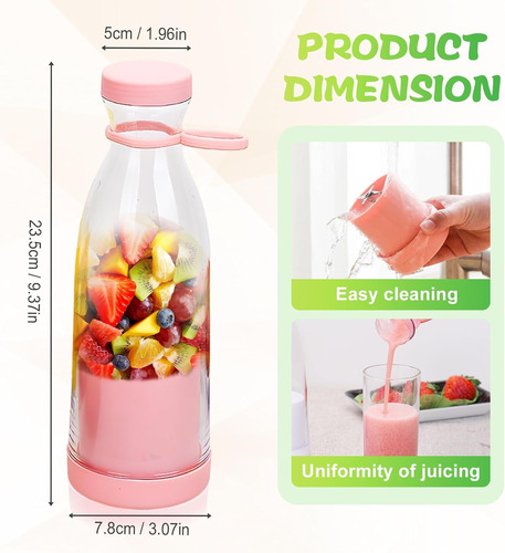 Licuadora Portátil, Exprimidor De Frutas