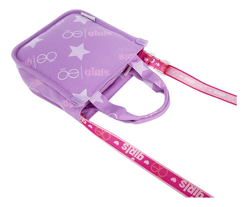 Bolsa Niñas Tote Cloe Naccyl Mediano Color Lila