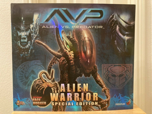 Hot Toys Sideshow Avp Alien Warrior Figure Special Edition