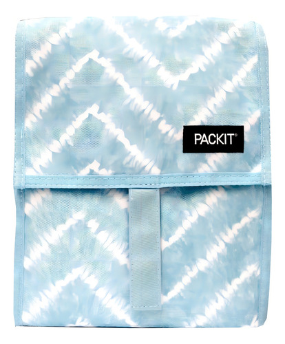 Lonchera Pack It Aqua Color Azul Tie dye