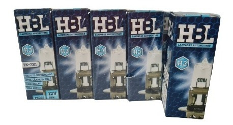 Par Lâmpadas Halogena H3 (hbl) 12v 55w