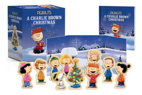 A Charlie Brown Christmas Wooden Collectible Set, De Charles Schulz. Editorial Running Press En Inglés