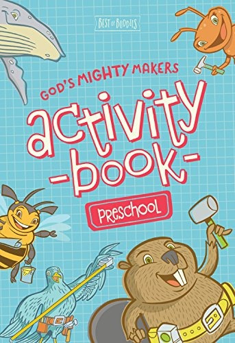 Godrs Mighty Makers Preschool Activity Book (best Of Buddies