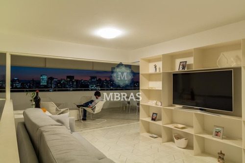 Imagem 5 de 15 de Cobertura Duplex Charmosa Nos Jardins! 2 Dorm 2 Vagas - Mb10840