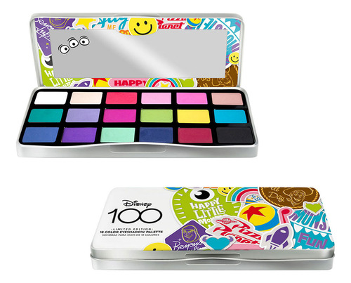 Disney - Set De Sombras 18 Colores Happy Faces Multicolor