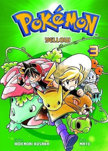 Pokemon Yellow 03 Manga Original En Español Panini -