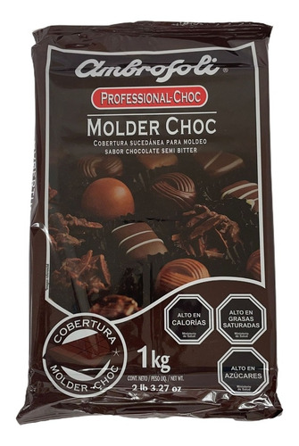 Cobertura De Chocolate Ambrosoli Molder Choc 1 Kg