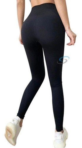 Leggins Deportivos Gym Casual Licra Súper Calidad Moda Fle M