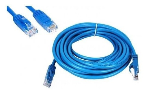 Cable Red Ethernet Rj45 Lan Patch Cord Categoria 6 De 5 M