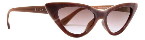Óculos De Sol Evoke Catfish G01 Light Brown Gold Gradient