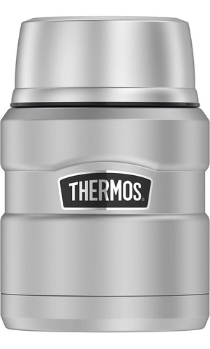 Termo De Comida Thermos Aislado Al Vacío, 473ml, Con Cuchara