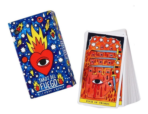 Cartas De Tarot Del Fuego Fournier